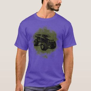 T-shirt Monster Truck Art
