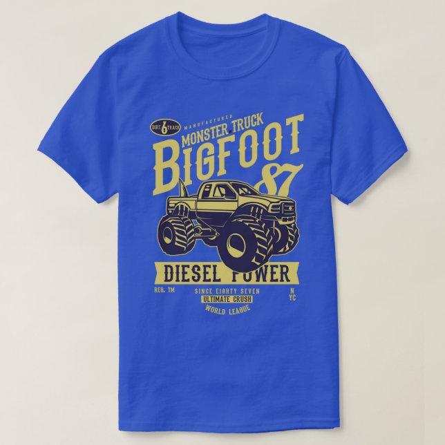 T-shirt Monster Truck Bigfoot t (Design devant)