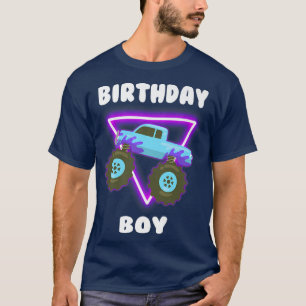 T-shirt Monster Truck Birthday Boy