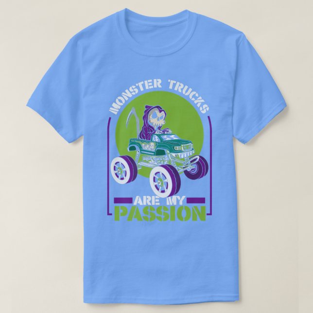 T-shirt Monster Truck Car 2067 (Design devant)