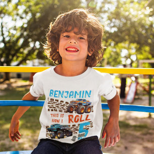 T-shirt Monster Truck C'est comment je roule - 5e annivers