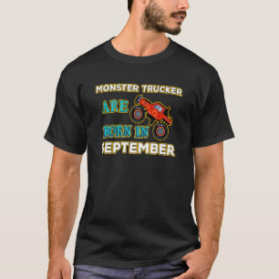 T-shirt Monster Truck Crusher Jam Anniversaire Anniversair