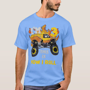T-shirt Monster Truck Earthshaker ix27m 3 voici comment i 