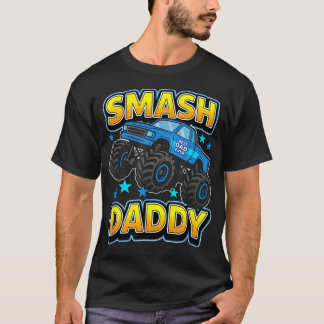T-shirt Monster Truck Father’s Day Smash Daddy Fun for Dad