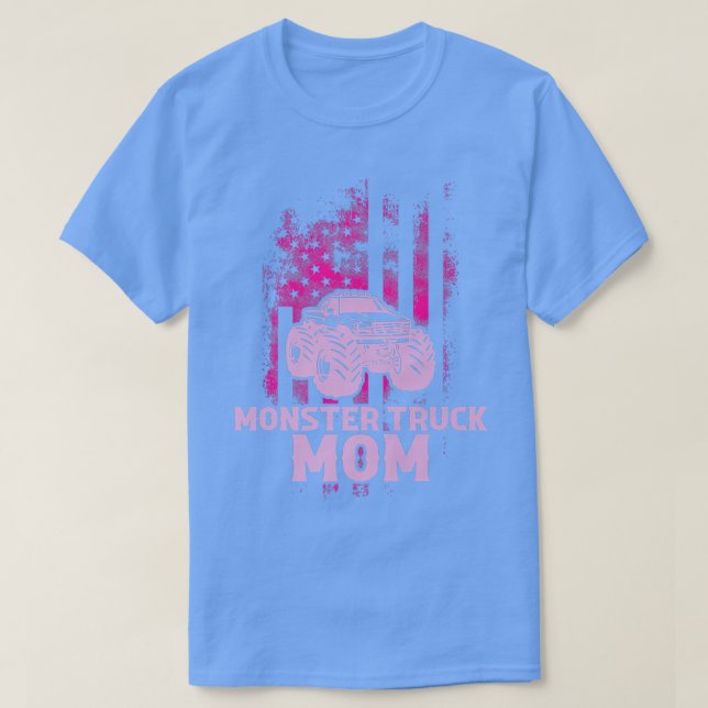 T-shirt Monster Truck Funny Driver 2092 (Design devant)