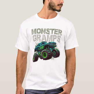 T-shirt Monster Truck Gramps Family