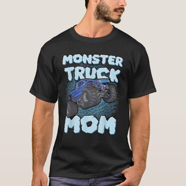 T-shirt Monster Truck Maman pour maman maman maman maman m (Devant)