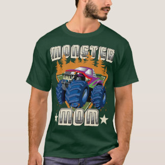 T-shirt Monster Truck Mom Funny Gift 