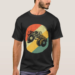 T-shirt Monster Truck Monster Truck Retro Vintage pour hom