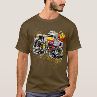 T-shirt Monster Truck Mummy Halloween Citrouille TrickOrTr
