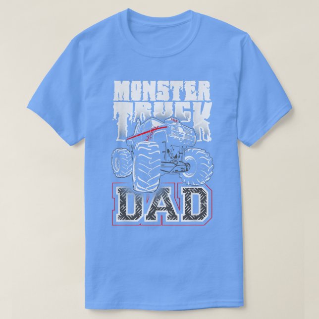 T-shirt Monster Truck Papa (Design devant)