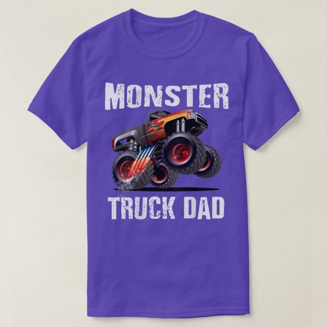 T-shirt Monster Truck Papa 2068 (Design devant)