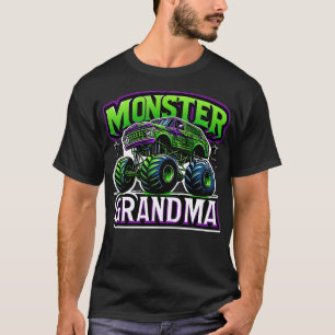 T-shirt Monster Truck Race Racer Pilote Grand-mère Mères D