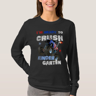 T-shirt Monster truck Racing Je suis prêt à écraser la mat