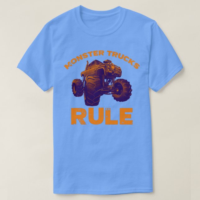 T-shirt Monster Truck Règle 4 (Design devant)