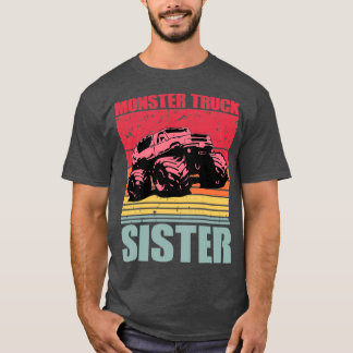 T-shirt Monster Truck Sister