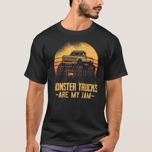 T-shirt Monster Truck Sont Mon Costume De Confusion Pour L (Devant)