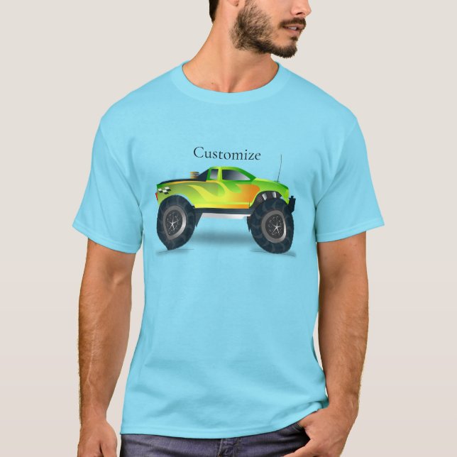 T-shirt Monster Truck Thunder_Cove (Devant)