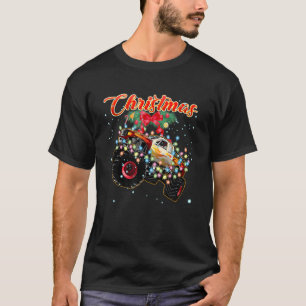 T-shirt Monster Truck Xmas Design Monster Truck