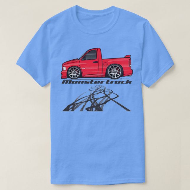 T-shirt Monster TruckRed 2 (Design devant)