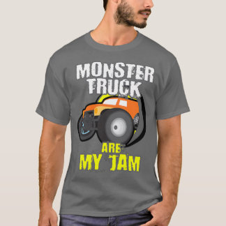 T-shirt Monster Trucks Are My Jam for Truck Lovers