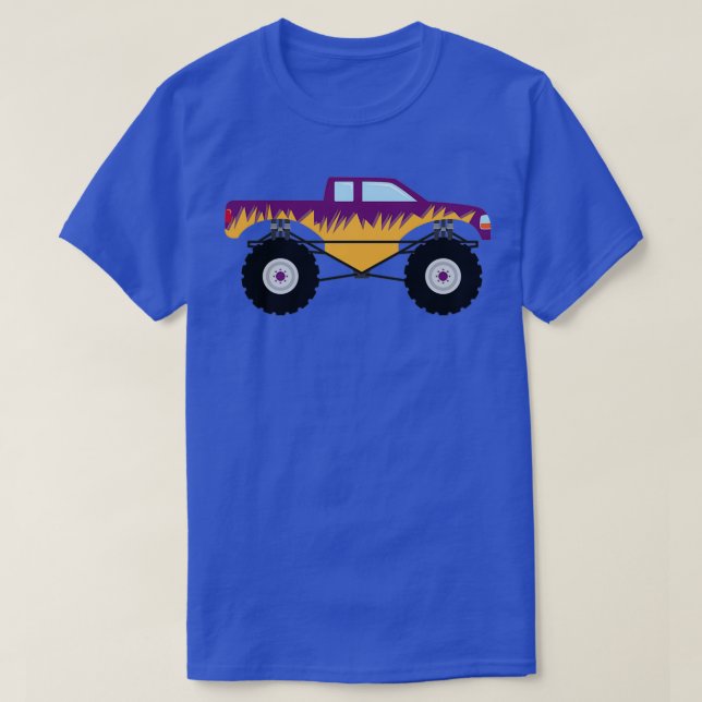 T-shirt Monster Trucks Monster Truck Lover Cadeau Monster  (Design devant)
