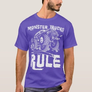 T-shirt Monster Trucks Règle de saut