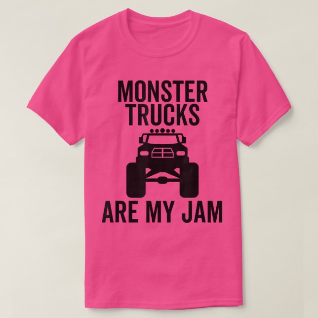 T-shirt Monster Trucks Sont Mon Jam Truck Lover Car Racing (Design devant)