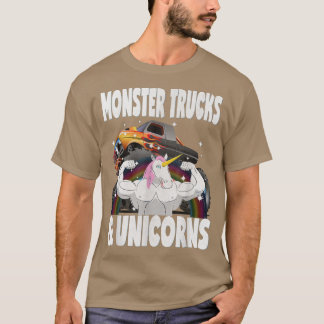 T-shirt Monster Trucks & Unicorns Vintage Unicorn Étincell