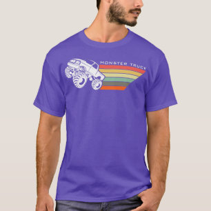 T-shirt Monster vintage Cool de camion Moteurs Retro Monst