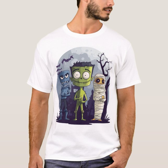 T-shirt  Monster Yoga Class (Devant)