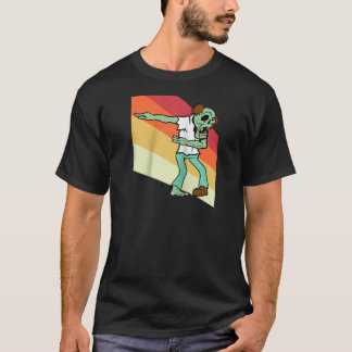 T-shirt Monster Zombie Dabbing Dab Dancing Costum Hallowee