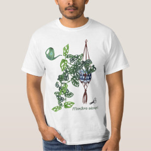 T-shirt Monstera Adansonii, plante Monstera