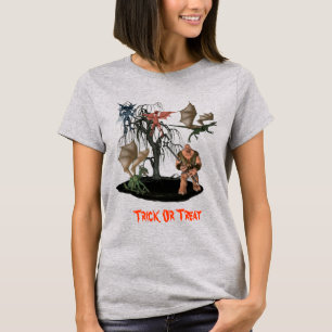 T-shirt Monsters Goblins Créatures Halloween
