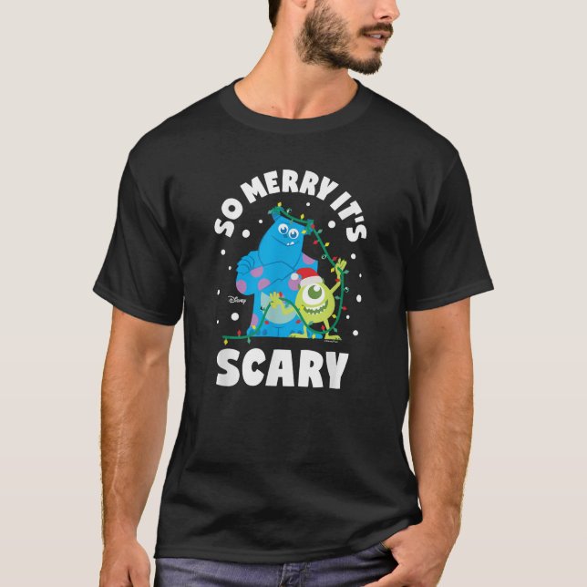 T-shirt Monsters Inc Si Joyeux Sa Peur (Devant)