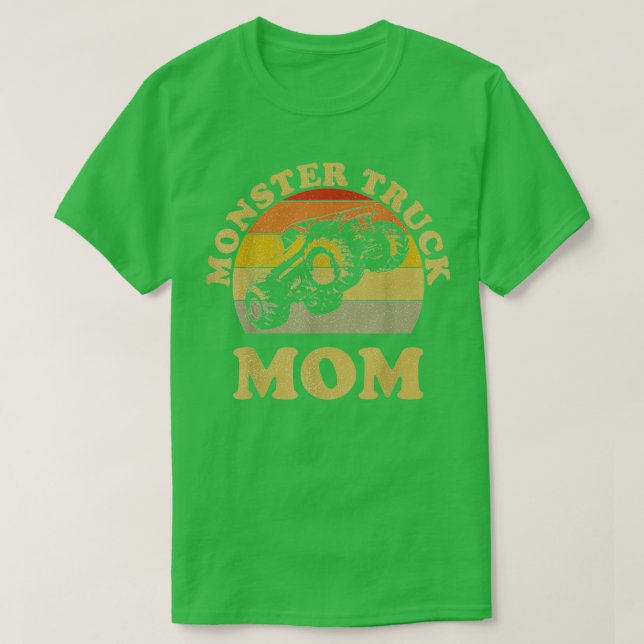 T-shirt MonsterTruckMomRetroVintageMonsterTruckShirt 2 (Design devant)