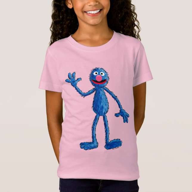 T-Shirt Monstre au bout de cette histoire | Grover (Devant)
