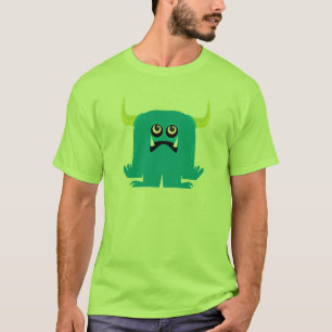 T-shirt monstre bleu