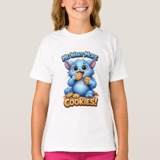 T-shirt Monstre Bleu