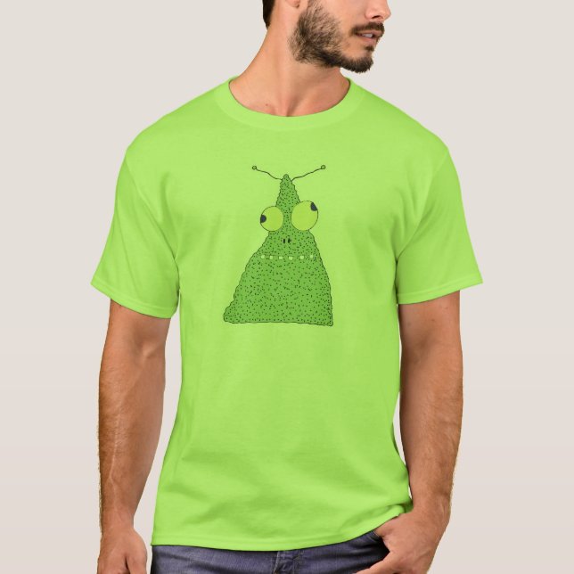 T-shirt monstre blob vert goofy (Devant)