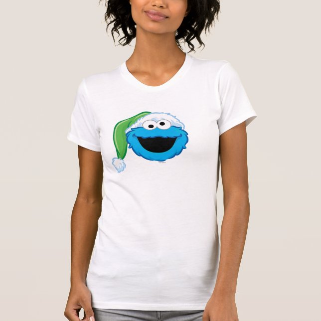 T-shirt Monstre Cookies de vacances (Devant)