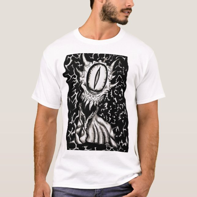 T-shirt Monstre couvrant (Devant)