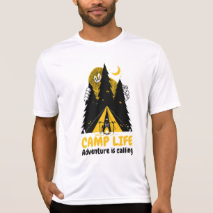 T-shirt Monstre de Camping Drôle – Aventure de la Vie de C