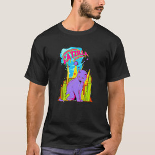 T-shirt Monstre de chat géant