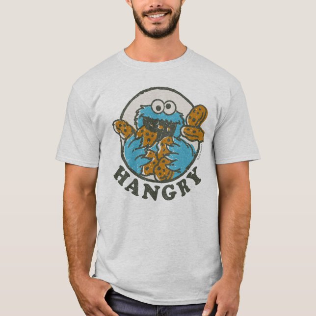 T-shirt Monstre de cookies vintages | (Devant)