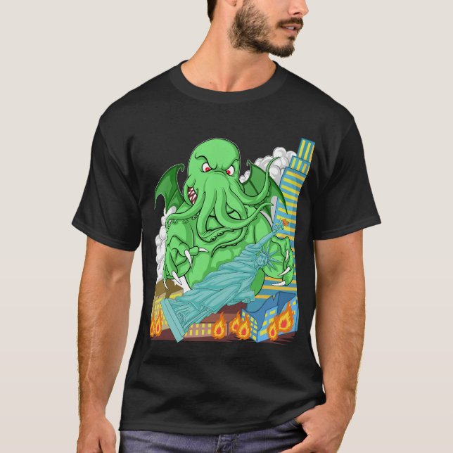 T-shirt Monstre de Cthulhu (Devant)