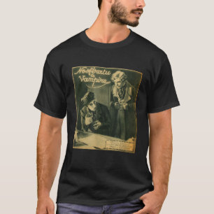 T-shirt Monstre de film d'horreur Halloween Nosferatu Vamp