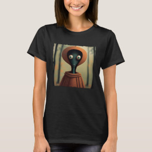 T-shirt Monstre de Flatwoods Braxie 1952 Extraterrestre Ef