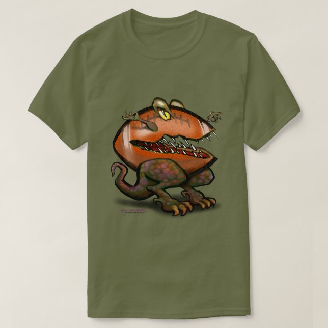 T-shirt Monstre de football (Design devant)