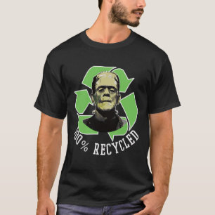 T-shirt Monstre de Frankenstein - 100% Recyclé S Funny Hal